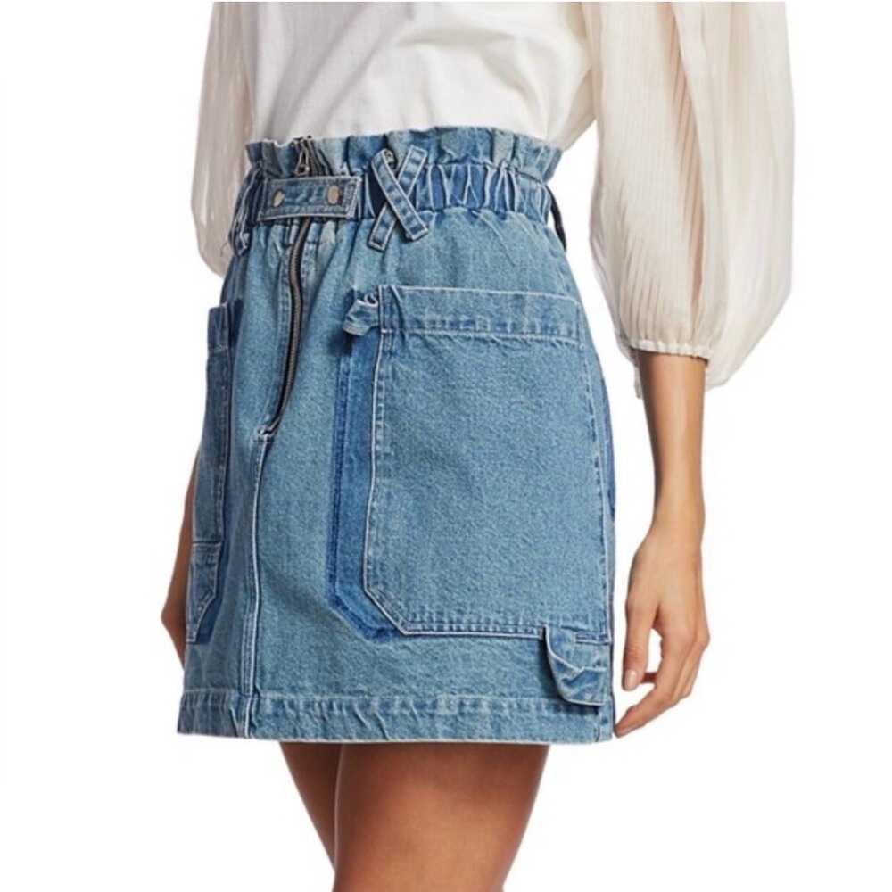 Sea New York Mara denim paperbag mini 0 xs/s read